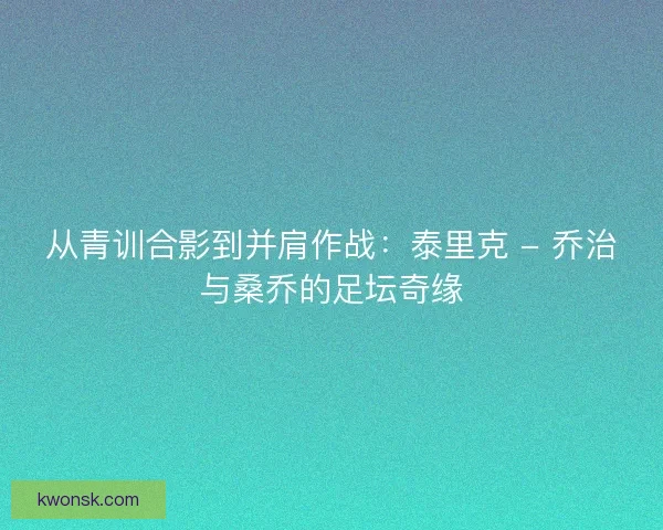 从青训合影到并肩作战：泰里克 - 乔治与桑乔的足坛奇缘